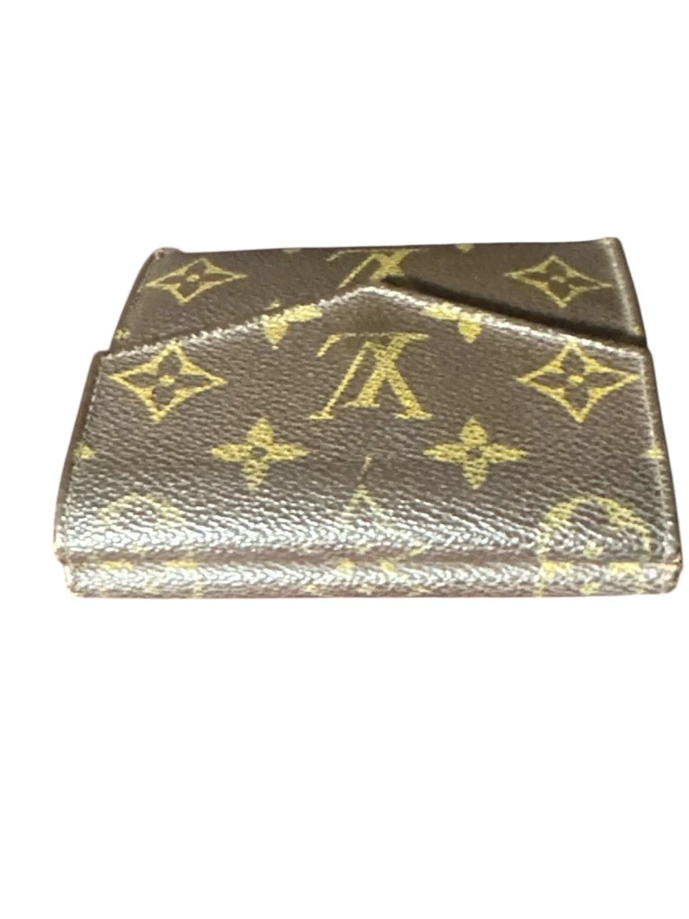 Authentic Louis Vuitton Vintage Monogram Canvas Wallet w/Unbranded Pouch